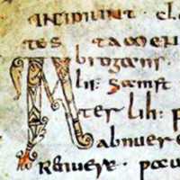 csl 911, f. 4v: Abrogans-Beginn (~790)